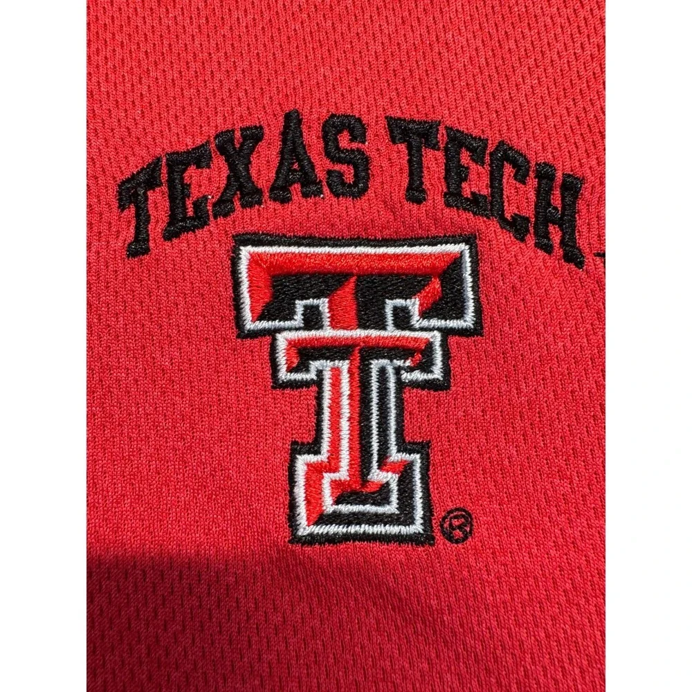 Knights Apparel Quarter Zip Mens 2XL Red Texas Tech Red Raiders Pullover‎